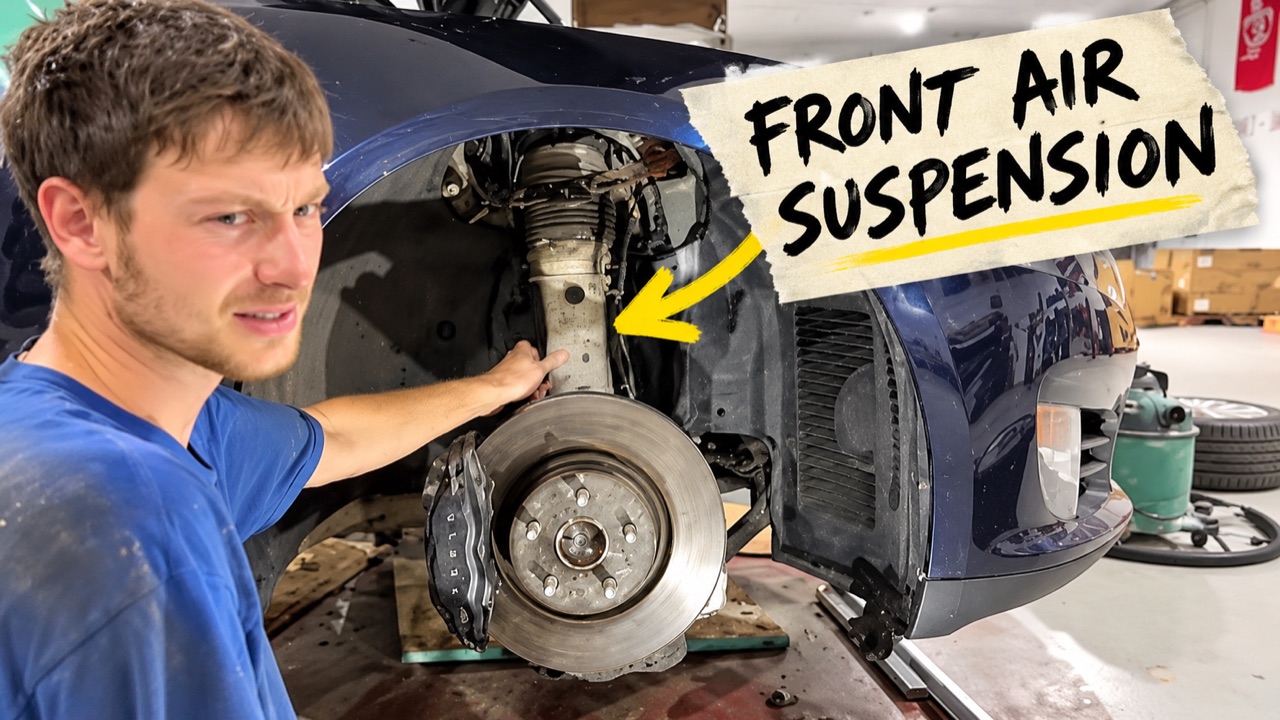 Model S: front air suspension replacement, Jordan Horwitz video thumbnail